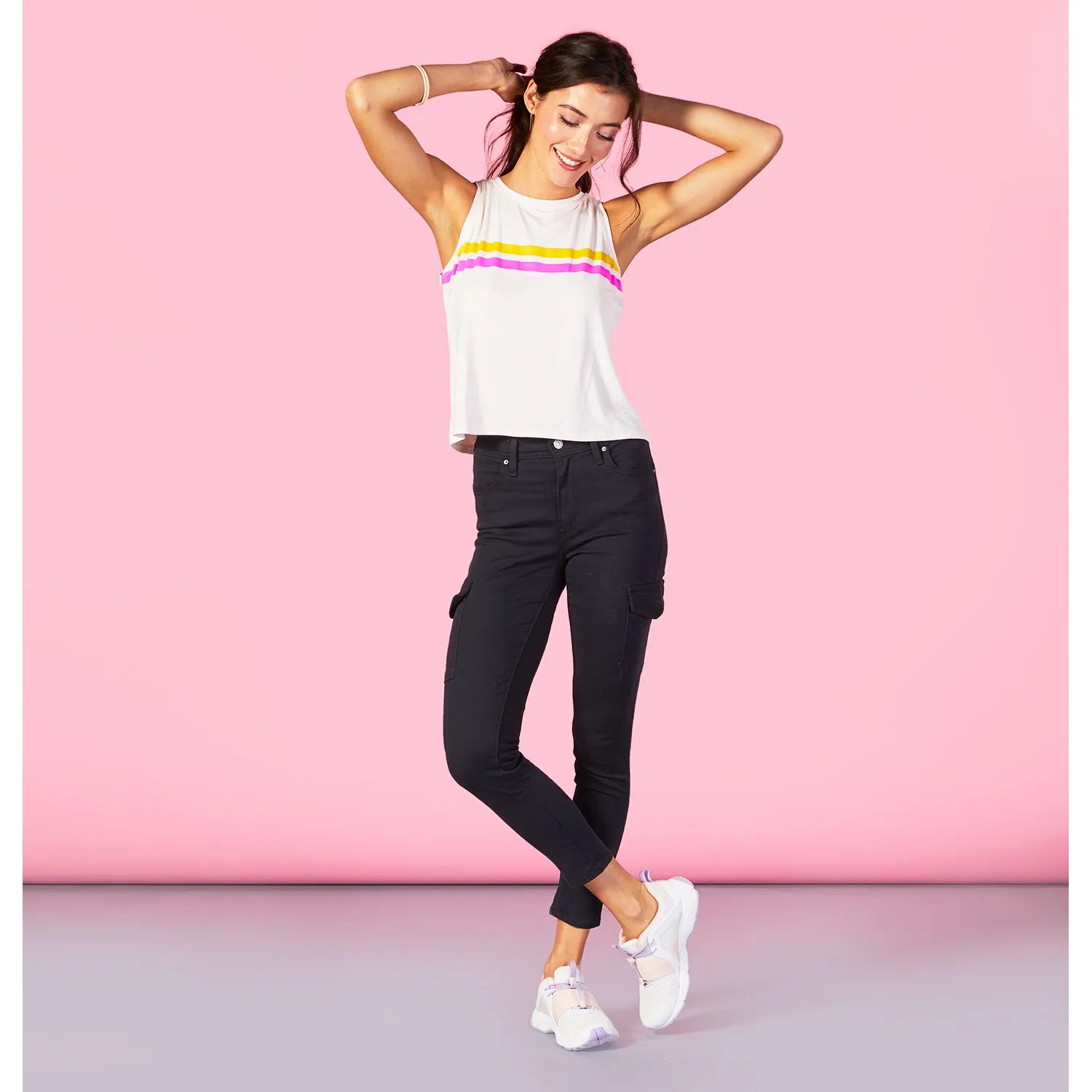 Women's Vionic Berlin Black Knit Mesh
