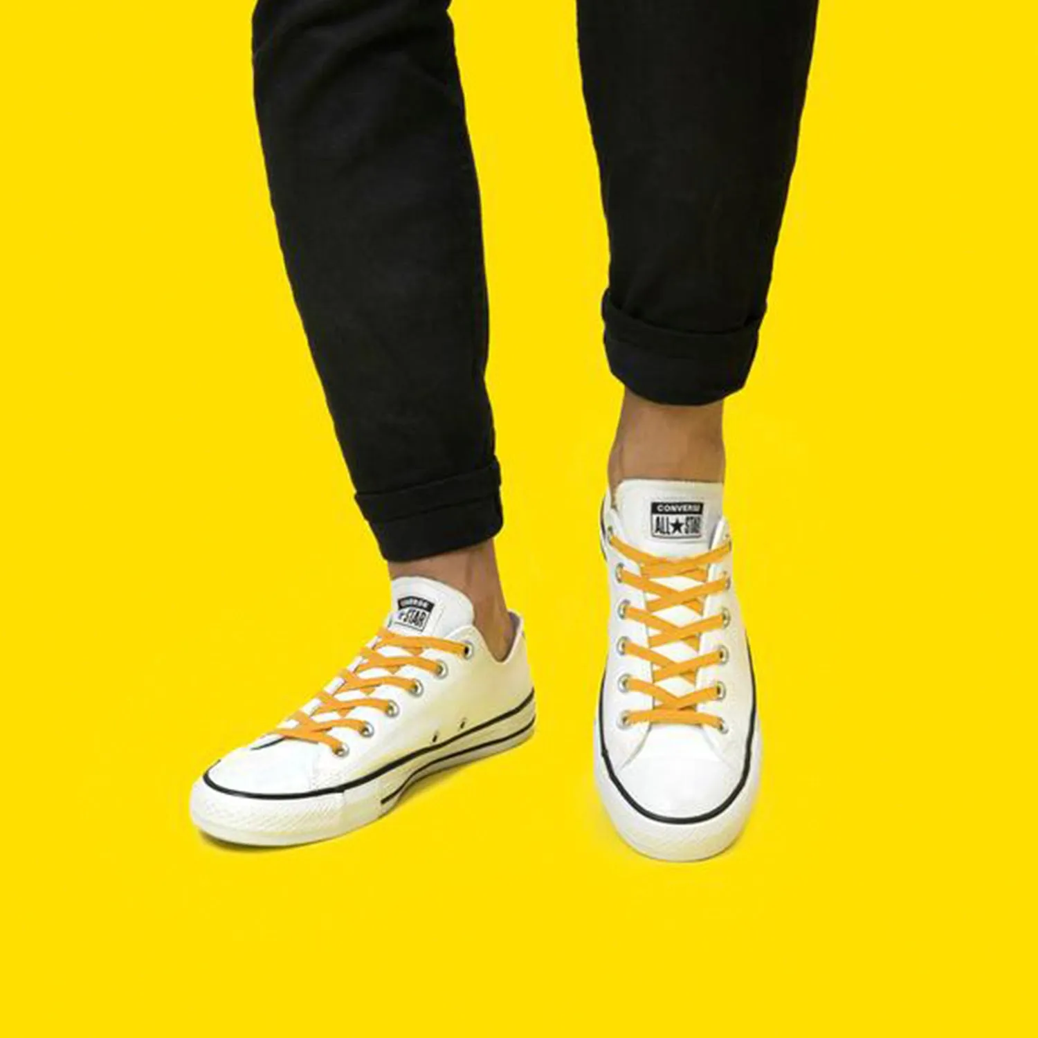 XPand No-Tie Laces (Neon Orange Reflective)