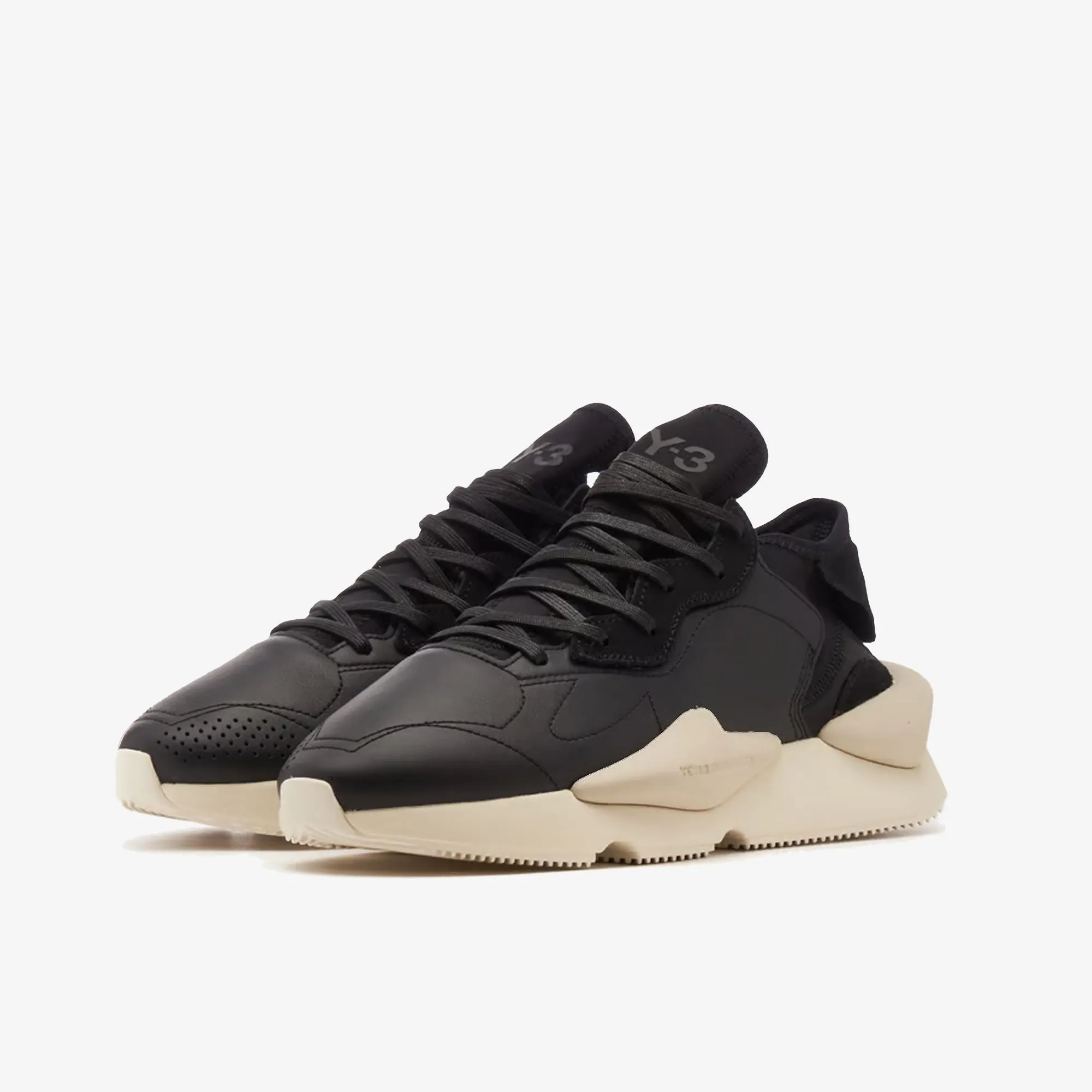 Y-3 | KAIWA  { BLACK/OFF WHITE/BLISS