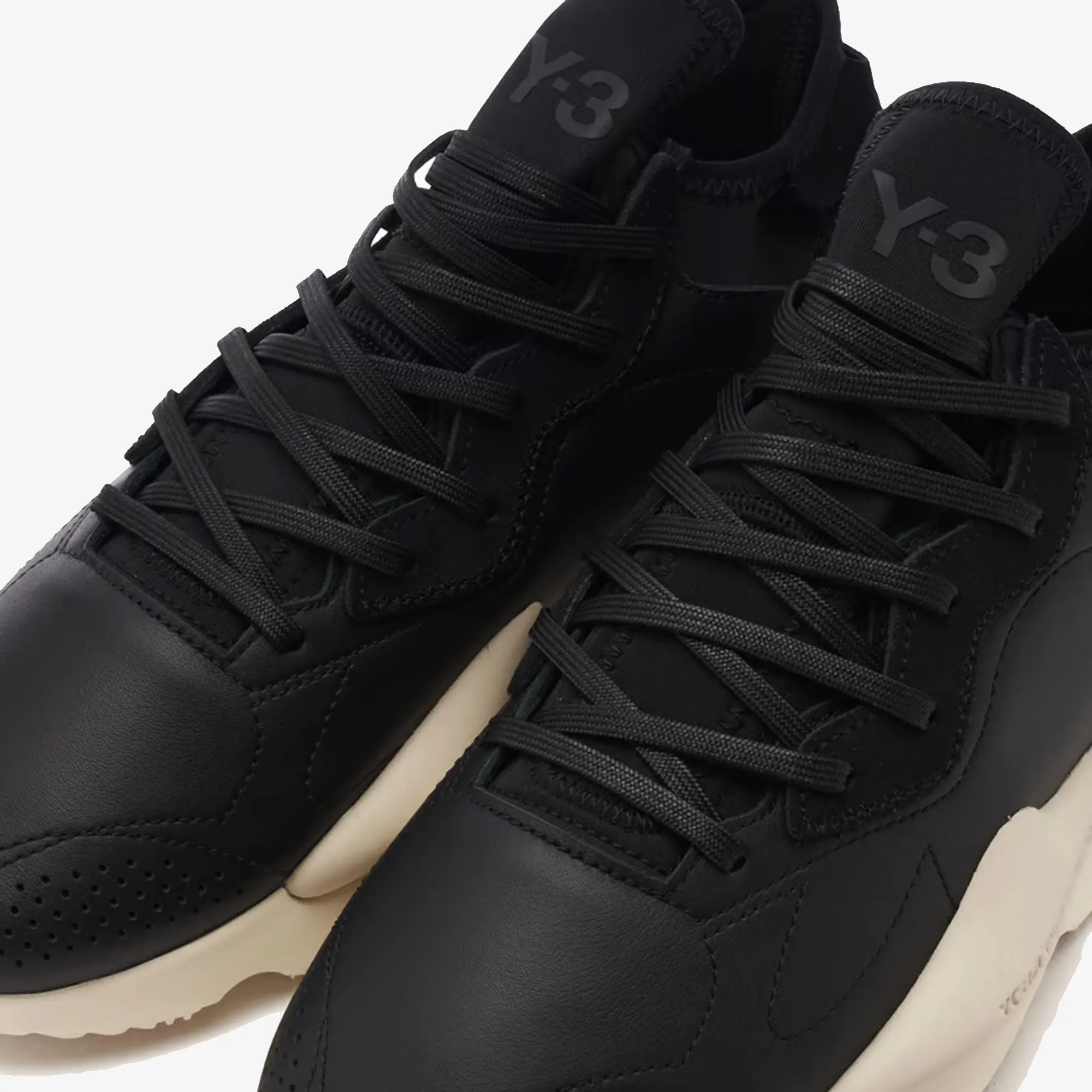 Y-3 | KAIWA  { BLACK/OFF WHITE/BLISS