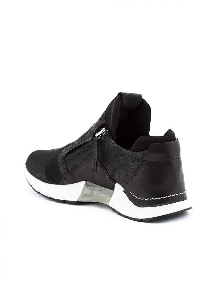 Zip-Up Sneaker (CA312A/436 BLACK)